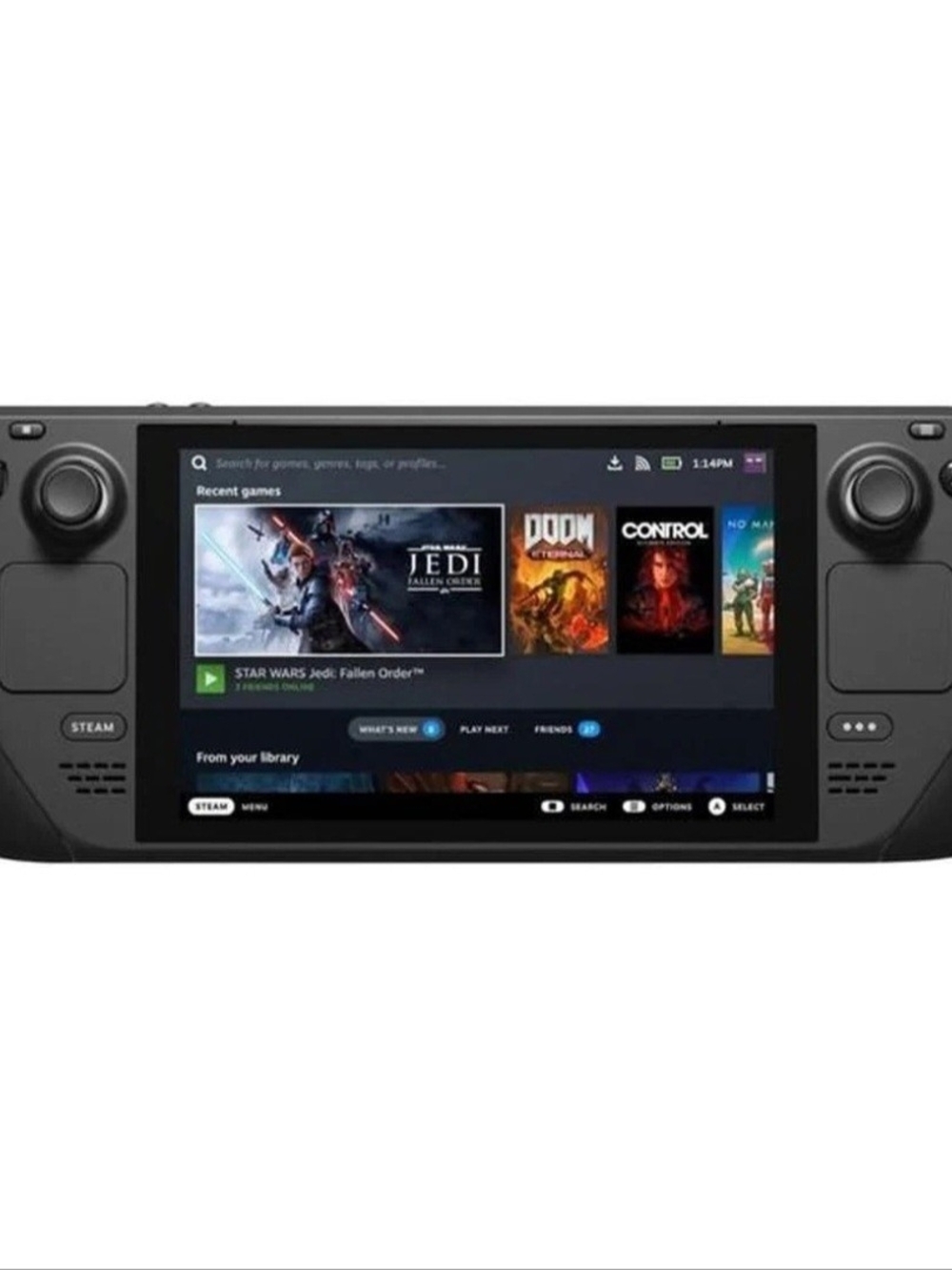 Valve Steam Deck OLED 1TB Handheld Gaming Console - Black